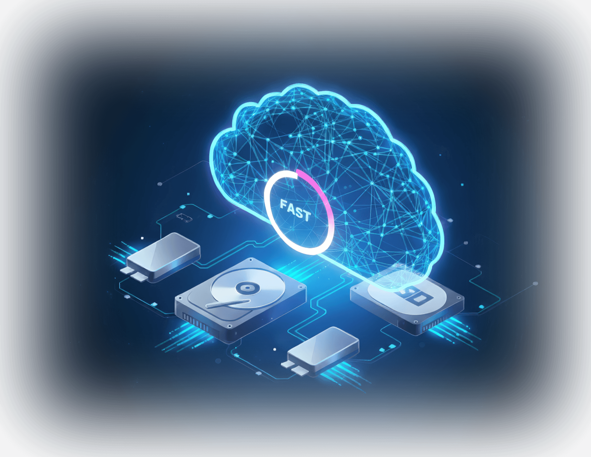 Disk storage service